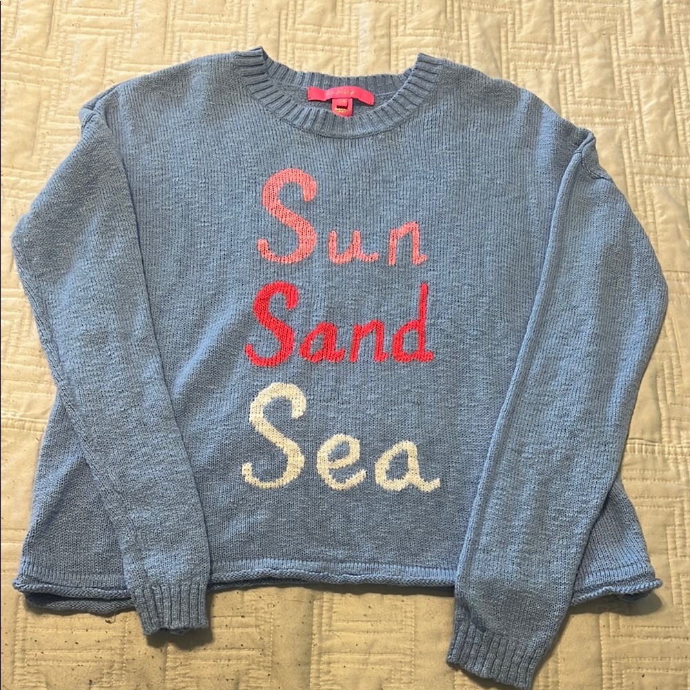 Lilly Pulitzer Blue Knit Sweater